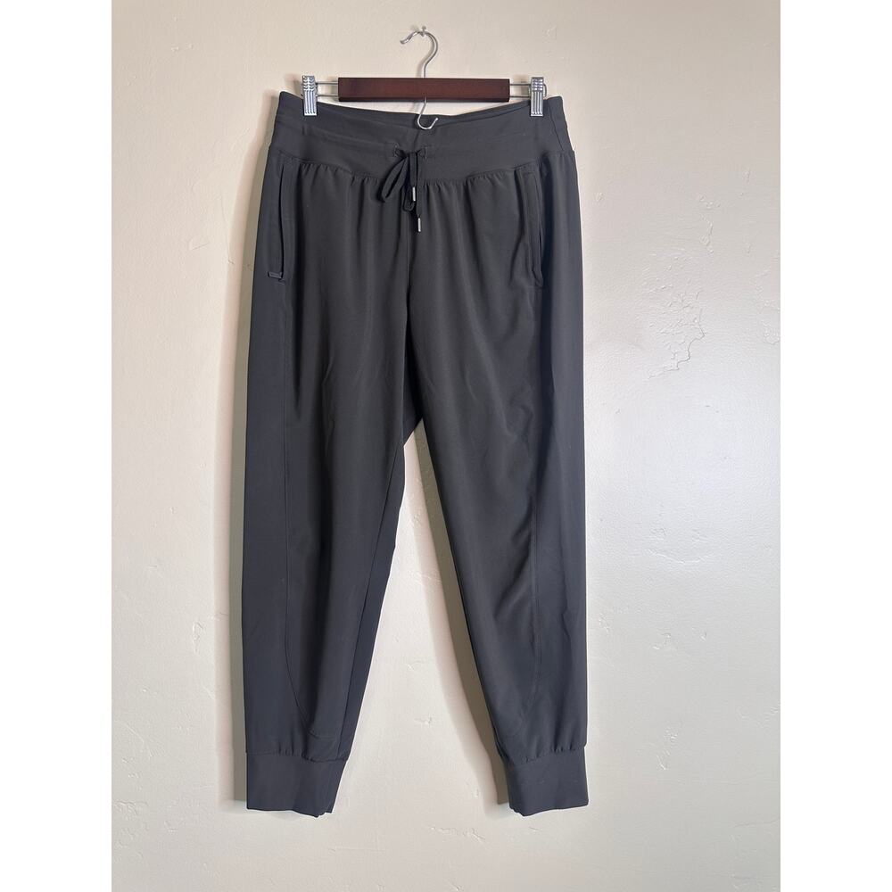 Calia Dark Brown Nyluxe Jogger Pants Medium - Picture 2 of 7